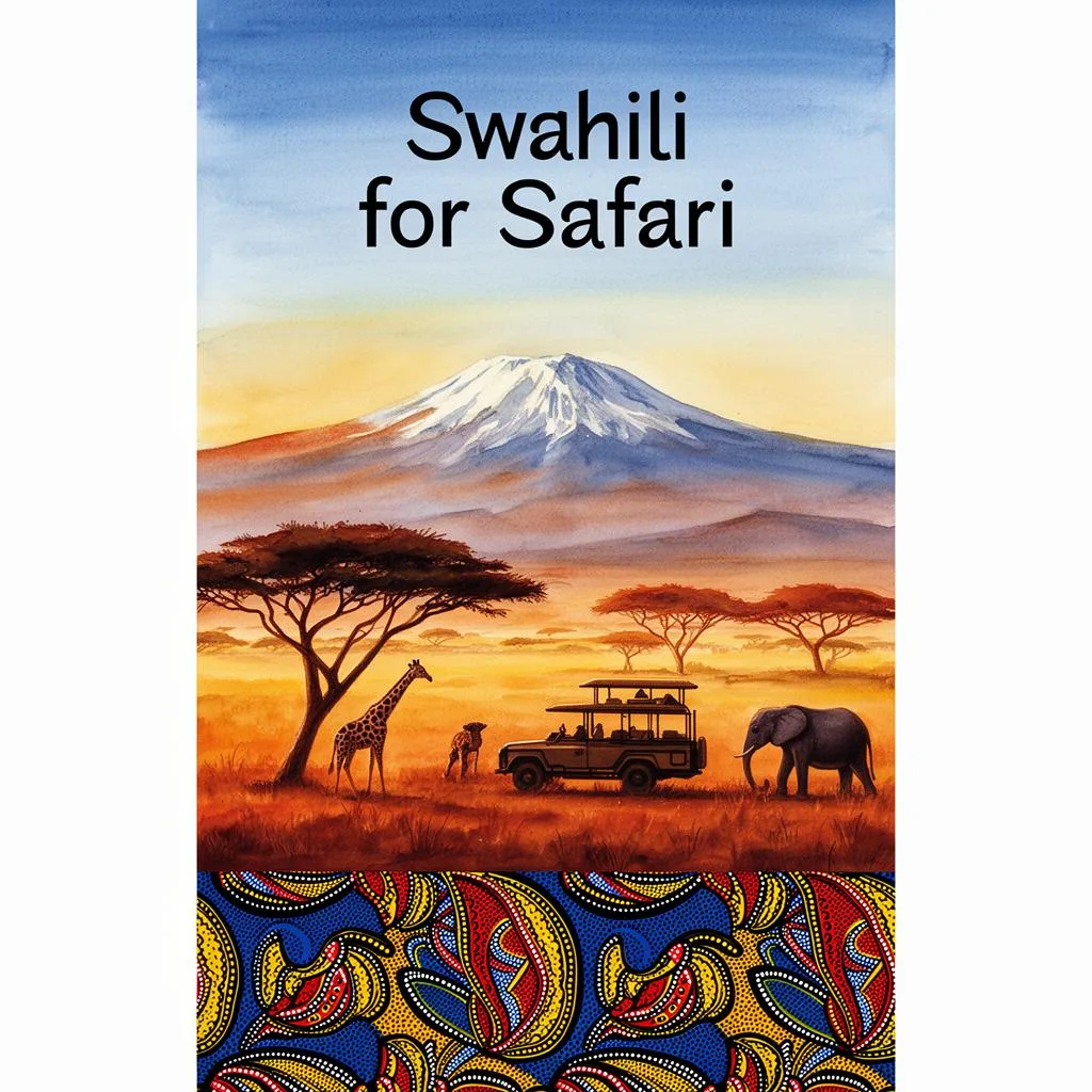 Swahili for Safari phrasebook cover